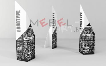 Стойка информационная 10