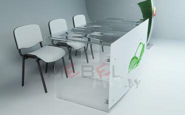 Стол президиума из оргстекла