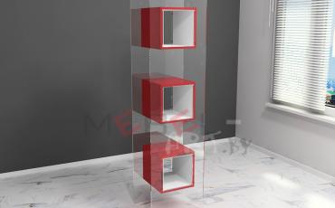 Стеллаж из оргстекла