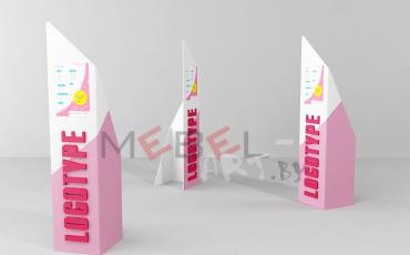 Стойка информационная 10