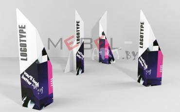 Стойка информационная 10