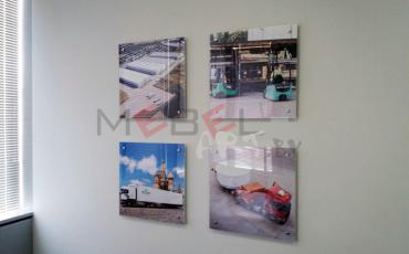 Рамка прозрачная на стену