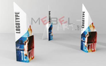 Стойка информационная 10