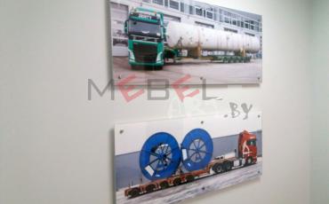 Рамка прозрачная на стену