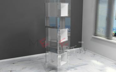 Стеллаж из оргстекла